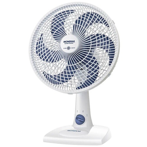 Ventilador de mesa 30 cm 6 pás com 3 velocidades Super Power - VSP-30-W 220V Ventilador de mesa 30 cm 6 pás com 3 velocidades Super Power - VSP-30-W 220V