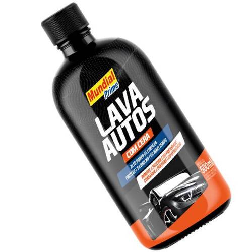 Detergente automotivo 500 ml com cera lava auto - LI04000036