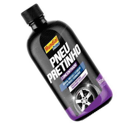 Limpa pneus automotivo pretinho 500 ml - LI04000032