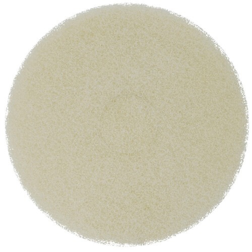 Disco lustrador para enceradeira 350 mm branco