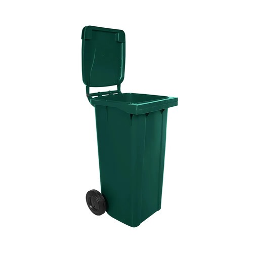 Carrinho coletor de lixo 120 litros sem pedal - 13747