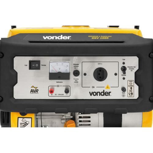 Gerador de energia 1Kva a gasolina monof�sico 4 tempos - GGV 1000  110V