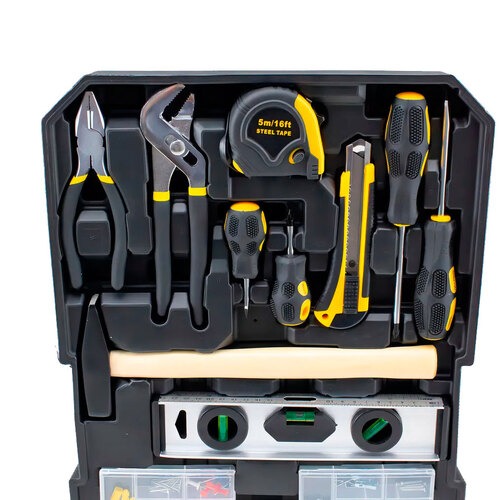 Jogo de ferramentas 254 pe�as com maleta de alum�nio - 5729