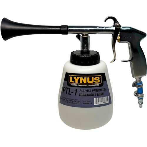 Pistola tornador pneum�tica 1L para limpeza - PTL-1