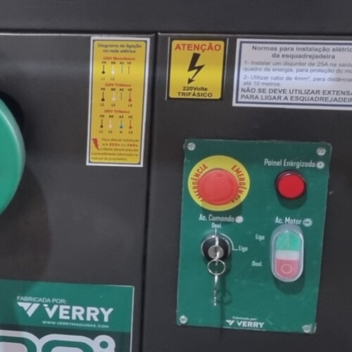 Esquadrejadeira 2900 mm 3cv monof�sica 220V - VSP 2900i  220V