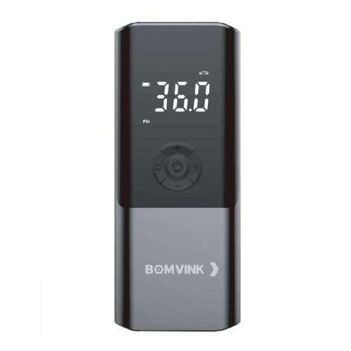 Mini Compressor de ar port�til digital recarreg�vel 150 PSI com LED - BOM-8906