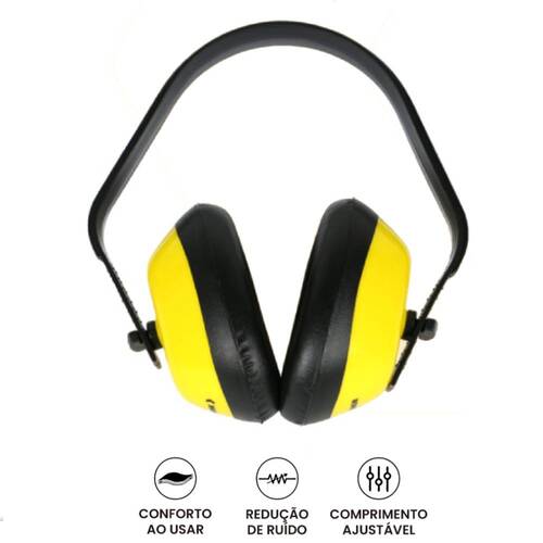 Abafador de ru�dos tipo concha - BOM-7410