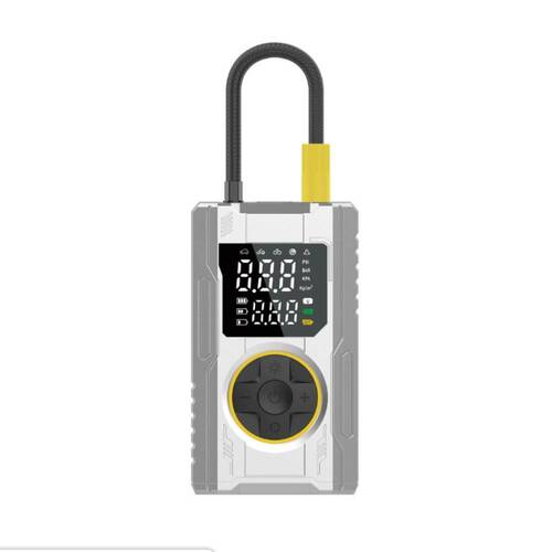 Mini Compressor de Ar port�til digital 150 PSI com LED e Power Bank - BOM-8924