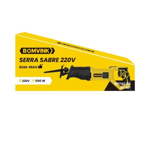 Serra sabre 1100 watts com velocidade vari�vel - BOM-9664  220V