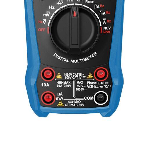 Mult�metro digital port�til True RMS CAT IV 600V - ET-1639B