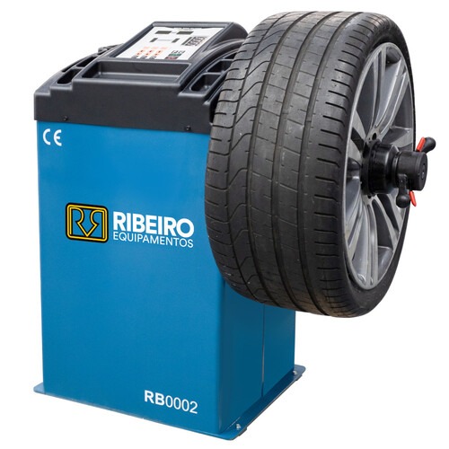 Balanceadora de rodas manual computadorizada 10