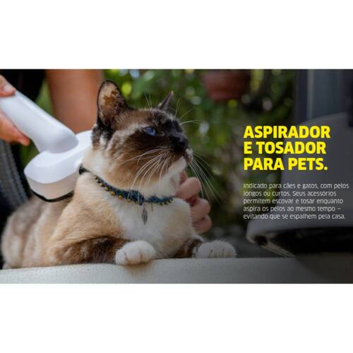 Aspirador de Pelos e Tosador para pets - Pet Clean 110V Aspirador de Pelos e Tosador para pets - Pet Clean 110V