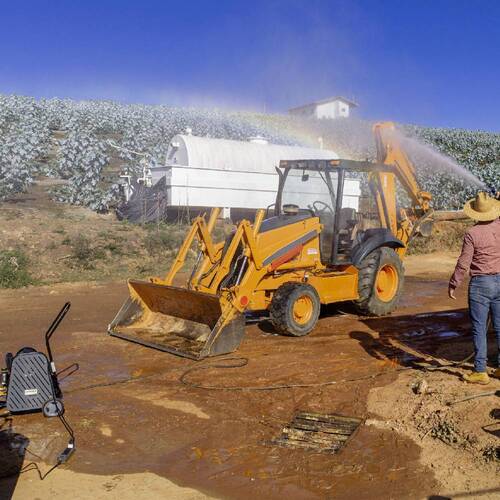 Lavadora alta vaz�o industrial  3 hp 2400L/H 580 libras com mangueira 10 m - HF 2400  220V