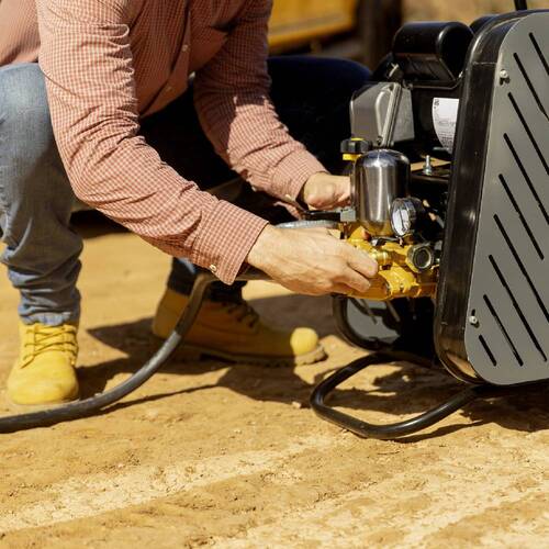 Lavadora alta vaz�o industrial 1 hp 800L/H 580 libras com mangueira - HF 800  220V