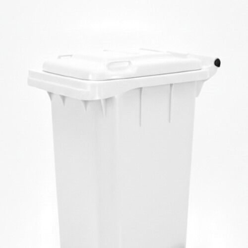 Cesto de lixo gari 120L com rodas sem pedal