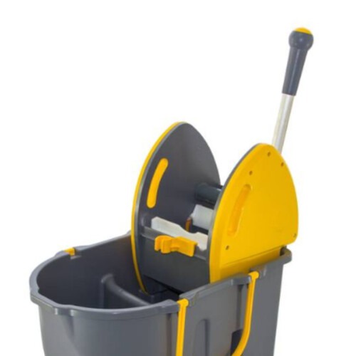 Balde espremedor Due 30L amarelo e cinza - Tonk