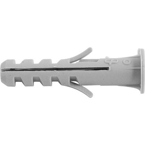 Bucha de fixa��o 6 mm com anel 10 pe�as