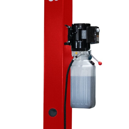 Elevador automotivo 3,2T com base double lock monofásico vermelho - REHI032-B 220V Elevador automotivo 3,2T com base double lock monofásico vermelho - REHI032-B 220V
