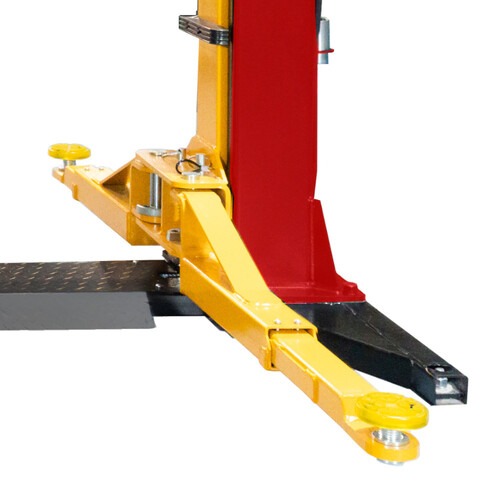 Elevador automotivo 3,2T com base double lock monofásico vermelho - REHI032-B 220V Elevador automotivo 3,2T com base double lock monofásico vermelho - REHI032-B 220V