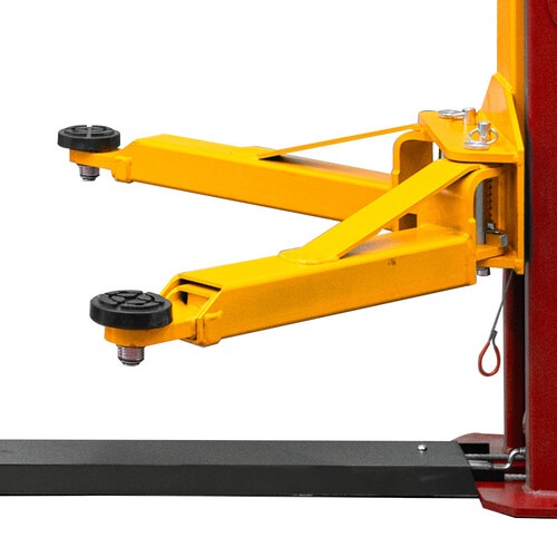 Elevador automotivo 4T sem base double lock monof�sico vermelho - REHI004  220V