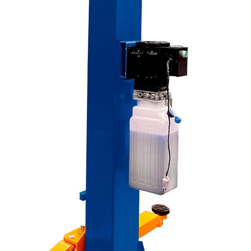 Elevador automotivo pórtico 4T double lock monofásico azul - REHPI04 220V Elevador automotivo pórtico 4T double lock monofásico azul - REHPI04 220V