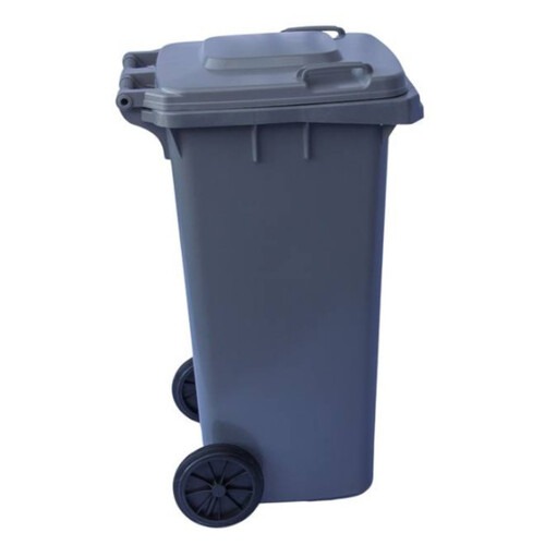 Cesto de lixo gari 120L com rodas sem pedal