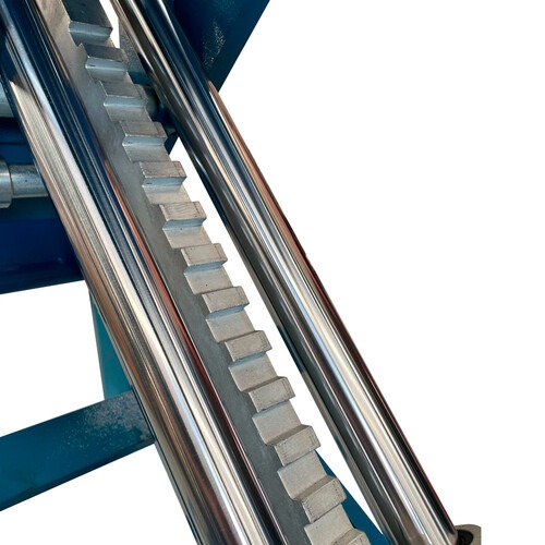 Elevador automotivo hidr�ulico pantogr�fico 3,5 T de sobrepor monof�sico azul - REPSI35  220V