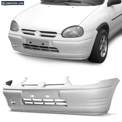 Para-choque Corsa Wind/Super/Pickup 1994 a 1999 dianteiro primer sem spoiler - 1613