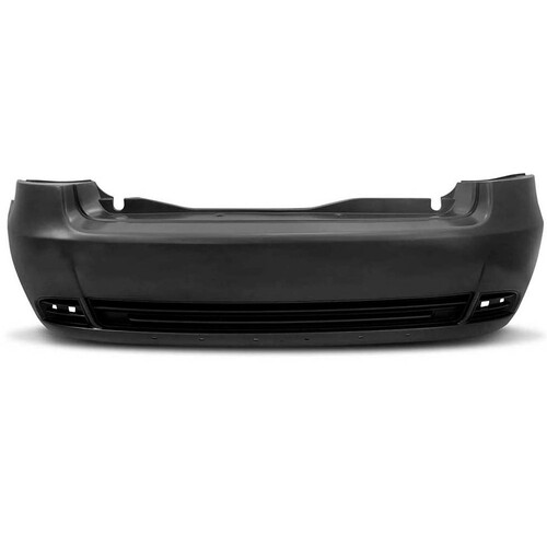 Para-choque Palio Way 2015 a 2018 traseiro preto liso - 3446