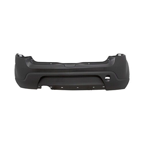 Para-choque Sandero Stepway 2009 a 2014 traseiro preto liso parcial - 4118
