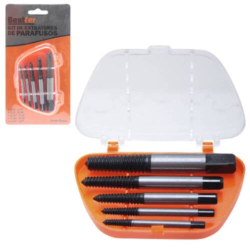 Jogo de extrator de parafuso 1,8