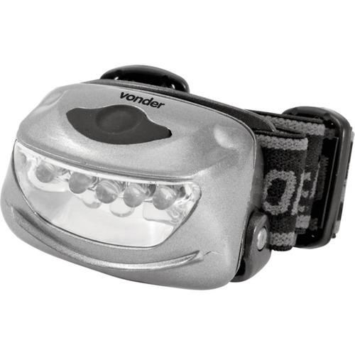 Lanterna de cabeça com 5 leds e 20 lúmens - LC 005 Lanterna de cabeça com 5 leds e 20 lúmens - LC 005