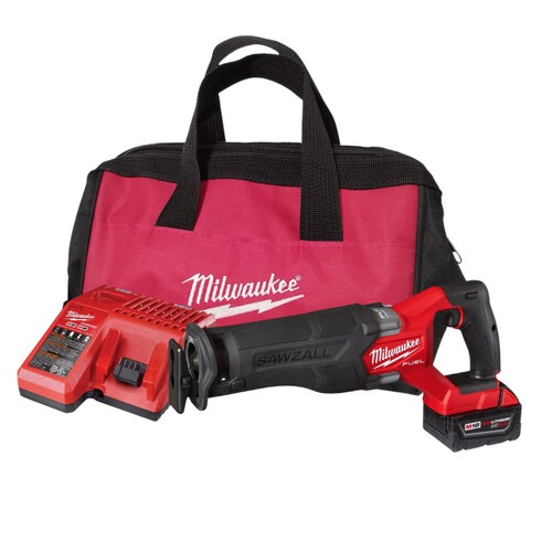 Serra sabre a bateria 18V com 1 bateria FUEL - 2821  110V/220V