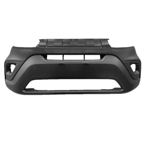 Para-choque Fiorinho Partner 2021 a 2025 dianteiro preto com farol - 3395