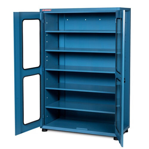 Armário para ferramentas com 5 prateleiras e visor de vidro - NA-8 Armário para ferramentas com 5 prateleiras e visor de vidro - NA-8