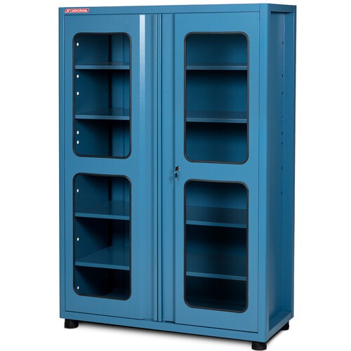 Armário para ferramentas com 5 prateleiras e visor de vidro - NA-8 Armário para ferramentas com 5 prateleiras e visor de vidro - NA-8