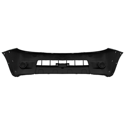 Para-choque Hilux 2005 a 2008 dianteiro preto sem farol furo para moldura - 7004
