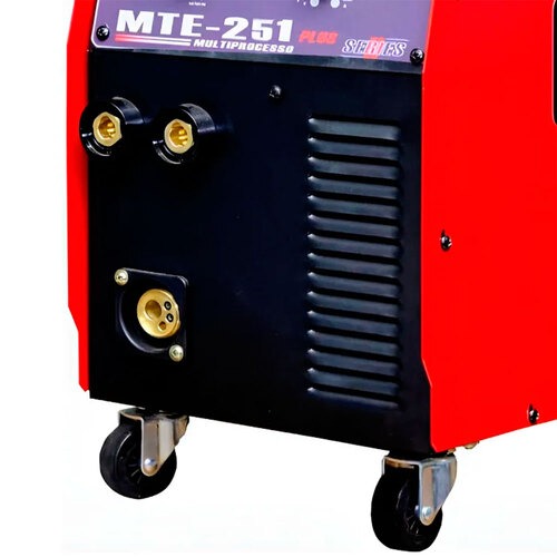 Inversora de solda Multiprocesso 250A para Mig e eletrodo monofásica MTE 251 Plus 220V Inversora de solda Multiprocesso 250A para Mig e eletrodo monofásica MTE 251 Plus 220V