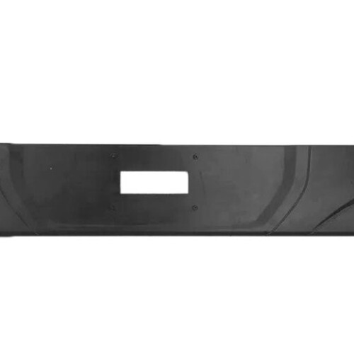 Moldura placa Strada 2020 a 2023 traseiro central preto - 3564