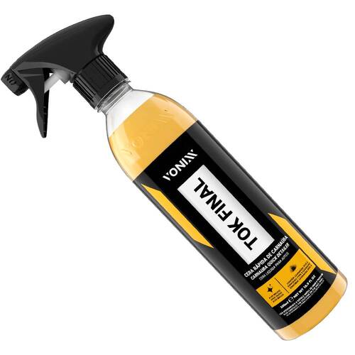 Cera automotiva carna�ba em Spray 500 ml com gatilho - Tok final