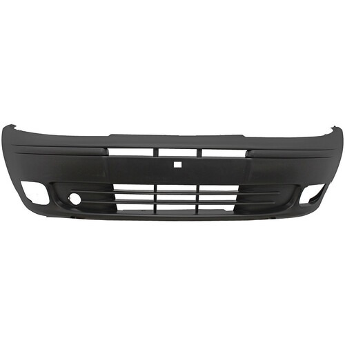 Para-choque Palio fire/Siena 2001 a 2007 dianteiro preto texturizado com furo para farol - 3454