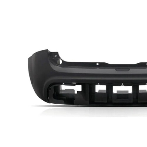 Para-choque Uno Way 2014 a 2021 traseiro preto liso com furo para furo - 3466
