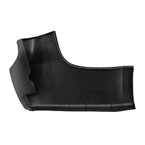 Para-choque Montana 2010 a 2021 traseiro esquerdo preto liso - 1785