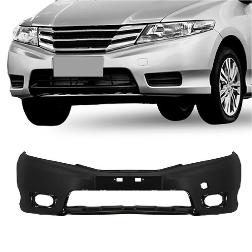 Para-choque Honda City 2012 a 2014 dianteiro preto