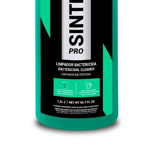 Multilimpador flotador bactericida automotivo 1,5L - Sintra pro