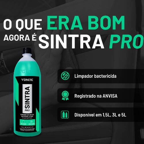 Multilimpador flotador bactericida automotivo 1,5L - Sintra pro