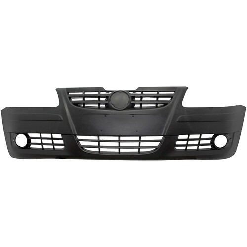 Para-choque Gol Parati Saveiro G4 2005 a 2010 dianteiro preto com furo para farol - 6454
