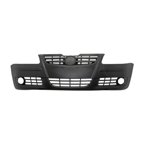 Para-choque Gol Parati Saveiro G4 2005 a 2010 dianteiro preto com furo para farol - 6454