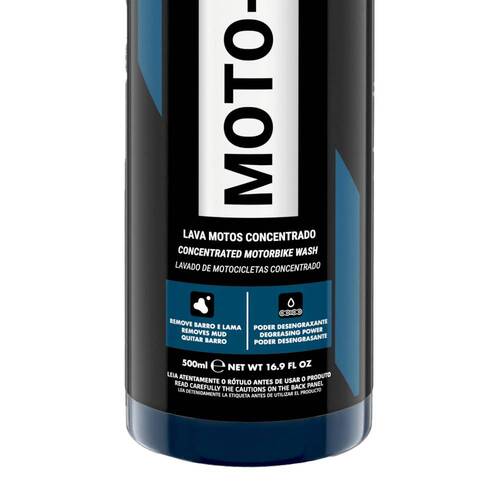 Detergente para moto concentrado 500 ml - Moto-V