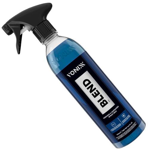 Cera automotiva SIO2 e carna�ba em spray 500 ml com gatilho - Blend